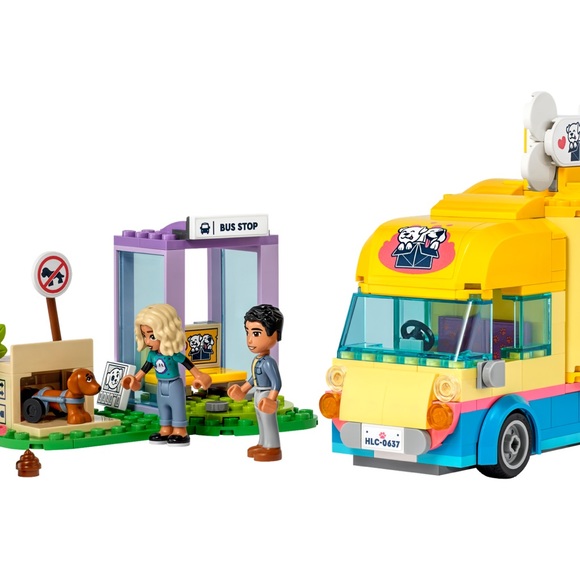 NISB! Lego 41741 Friends Dog Rescue Van Building Toy - RETIRED SET - Picture 2 of 9